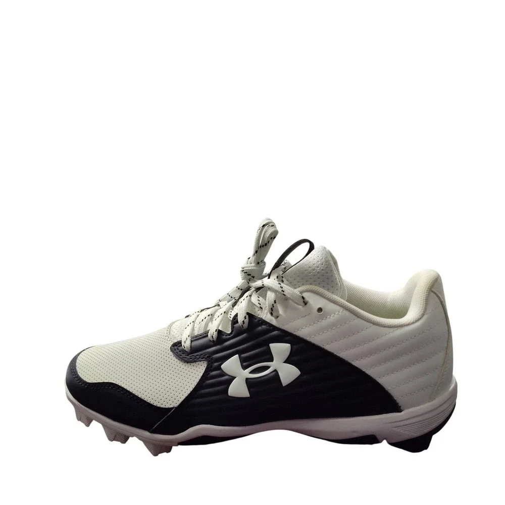 Under Armour Leadoff Low RM Baseball Cleats Mens 9.5 White Black 3023442